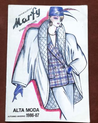 Moda Marfy - collezione Alta Moda - 1986