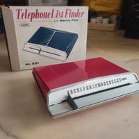 listin telefonico Carl Nº901 Telephone List Fender