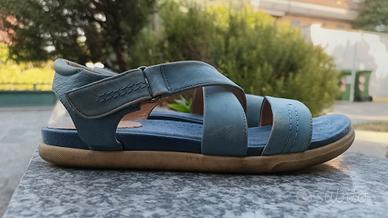 Sandali Bata in Nabuk Plantare Vera Pelle T.40 