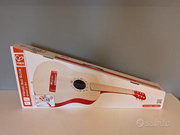 Chitarra in legno Hape "Vibrant Red" per bambini 