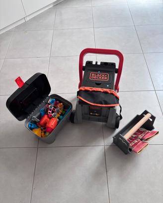 Valigetta attrezzi per bambini + ulteriori attrezz