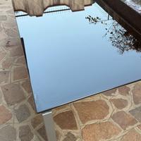 Tavolo cristallo e 6 sedie