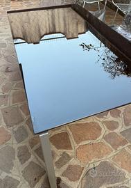 Tavolo cristallo e 6 sedie