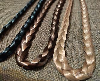 Fascia con Treccia per Capelli 3 PEZZI ☮️