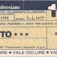 Miniassegno Banco Ambrosiano