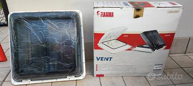 Oblò fiamma cristall 40x40