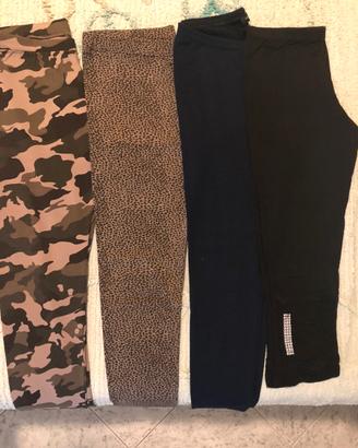 Leggins vari da bambina