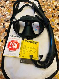 Cressi nuove antifog per immersione apnea sub