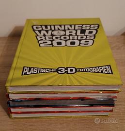 Lotto 5 Libri Guinness World Records 2008 2009...