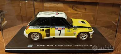 Modello Renault 5 rally scala 1:24
