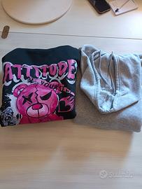 coppia felpe taglia M