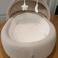 BABY NEST CO-SLEEPING BABY BED SAND CON ACCESSORI
