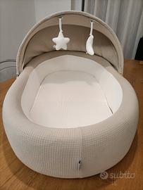 BABY NEST CO-SLEEPING BABY BED SAND CON ACCESSORI
