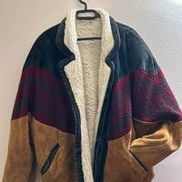Giacca unisex XL - vera lana- stile vintage-
molto