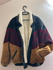 Giacca unisex XL - vera lana- stile vintage-
molto
