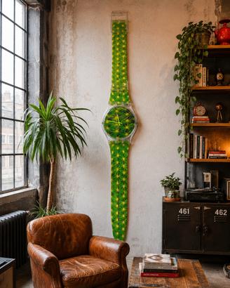 Orologio Maxi Swatch Swatch Maxi Cactus XL anni 90