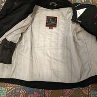 Giacca moto con imbottitura da protezione