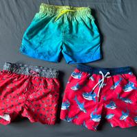 3 costumi da bagno bambino 2-3 anni, 98 cm
