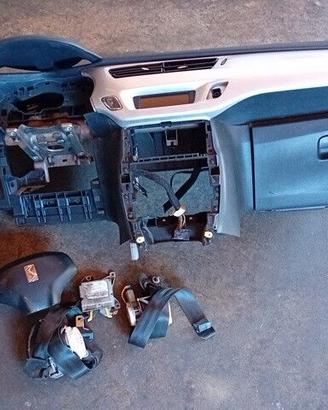 KIT AIRBAG COMPLETO CON CRUSCOTTO CITROEN DS3 2010