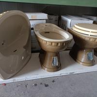 WC/WATER+BIDET+LAVANDINO colorato-CESAME