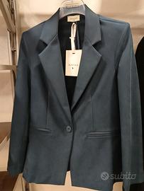 Giacca sancrata nuova blu