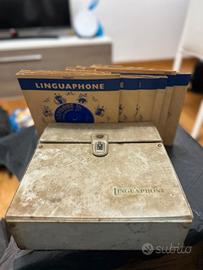 Corso LINGUAPHONE - Set Dischi 78 giri +Valigetta