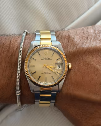 Tudor Prince Oysterdate acciaio e oro by Rolex