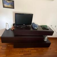 Cessettiera color wengé