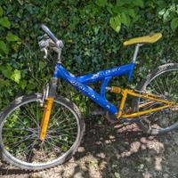 bicicletta  jumpertrek full taglia 24 ammortizzata