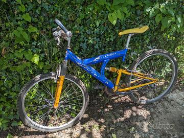 bicicletta  jumpertrek full taglia 24 ammortizzata