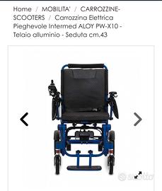 carrozzine elettrica Disabili