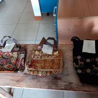 Borse di stoffa colorate