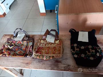 Borse di stoffa colorate