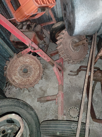 Carrello per motozappa