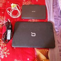 coppia pc compaq 16 pollici asus 10 pollici 