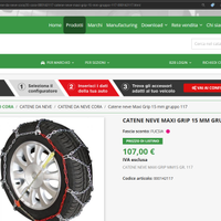 CATENE DA NEVE per auto suv furgone 50 €