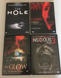 Lotto 4 film DVD horror orrore The hole Insidious