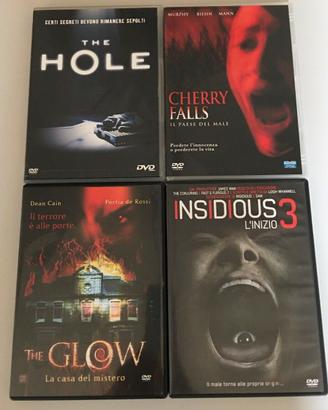 Lotto 4 film DVD horror orrore The hole Insidious