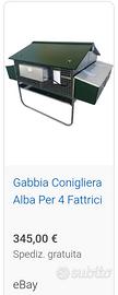 Conigliera Gabbia Esterno 