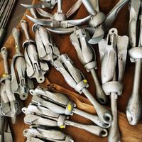 Ancore tutti i fondali da 2 a 10 kg, catene, cime