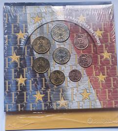 Folder euro francia 1999