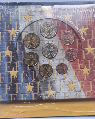 Folder euro francia 1999