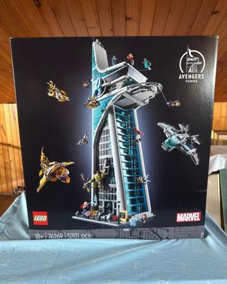 lego marvel torre avengers set 76269