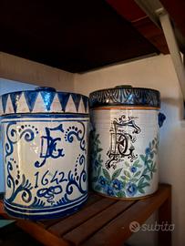 Barattoli di ceramica