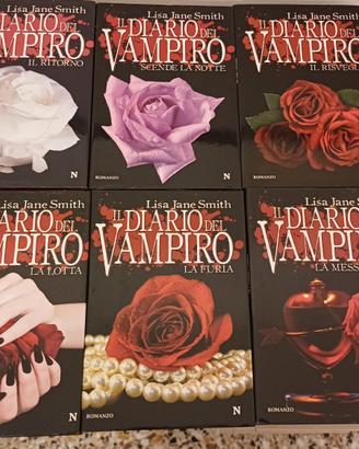 il diario del vampiro di Lisa Jane Smith 6 volumi