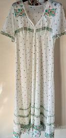 Camicia da notte donna lunga artigianale NUOVA