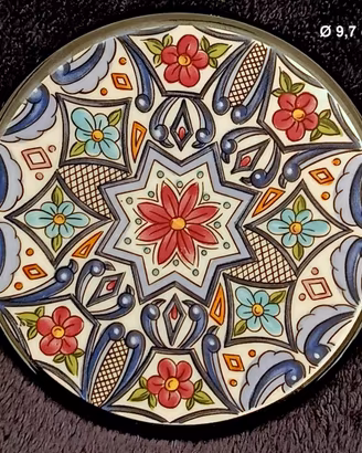 Piatti decorativi fantasie floreali da appendere