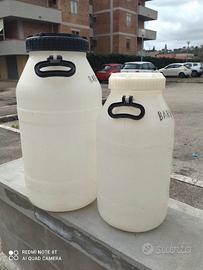 fusti di plastica x trasporto olio