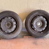 Gomme Michelin  165/65 R14 79T estive + cerchione