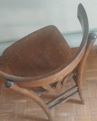 SEDIE VINTAGE SCHIENALE CURVO VENETE